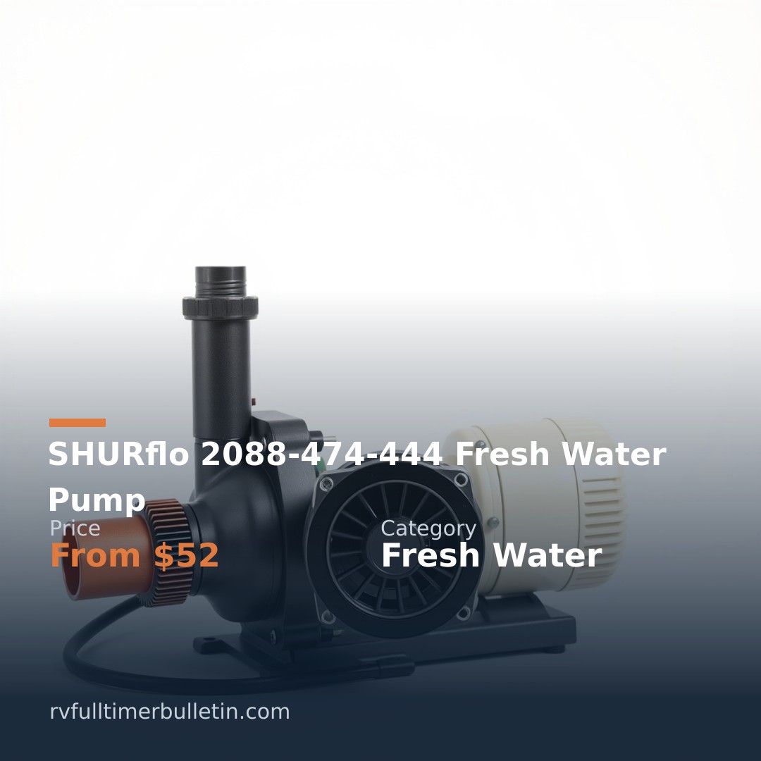SHURflo 2088-474-444 Fresh Water Pump