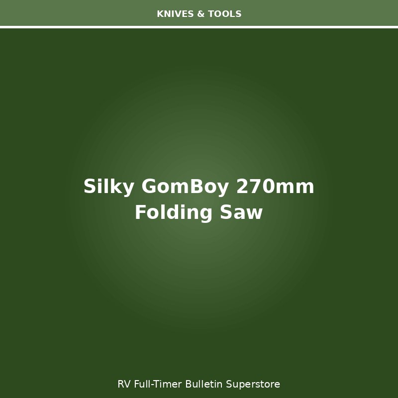 Silky GomBoy 270mm Professional Folding Saw