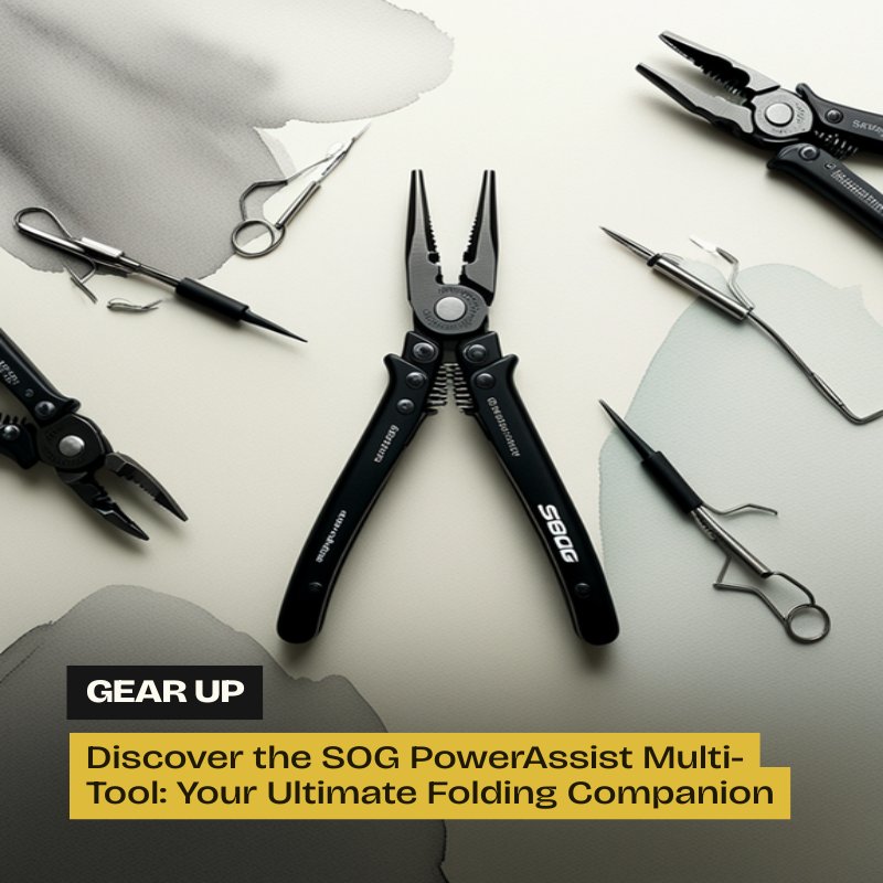 SOG PowerAssist 16-in-1 Multi-Tool