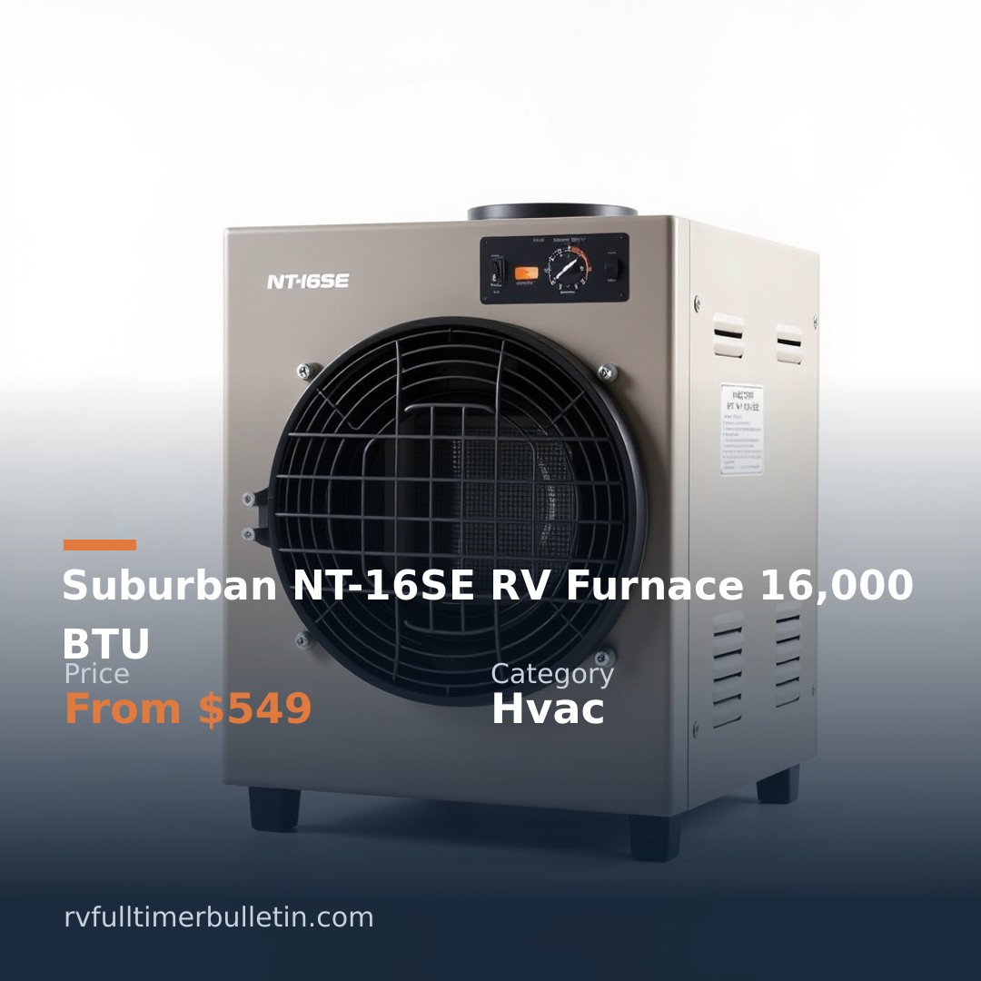 Suburban NT-16SE RV Furnace 16,000 BTU
