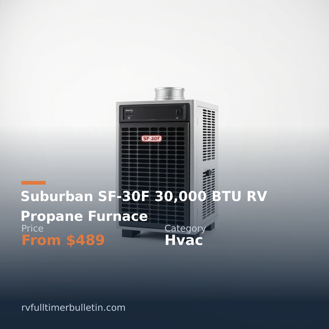 Suburban SF-30F 30,000 BTU RV Propane Furnace