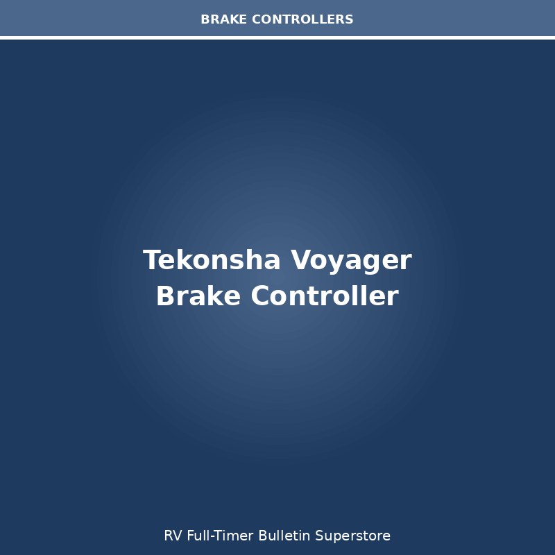 Tekonsha 9030C Voyager Proportional Brake Controller