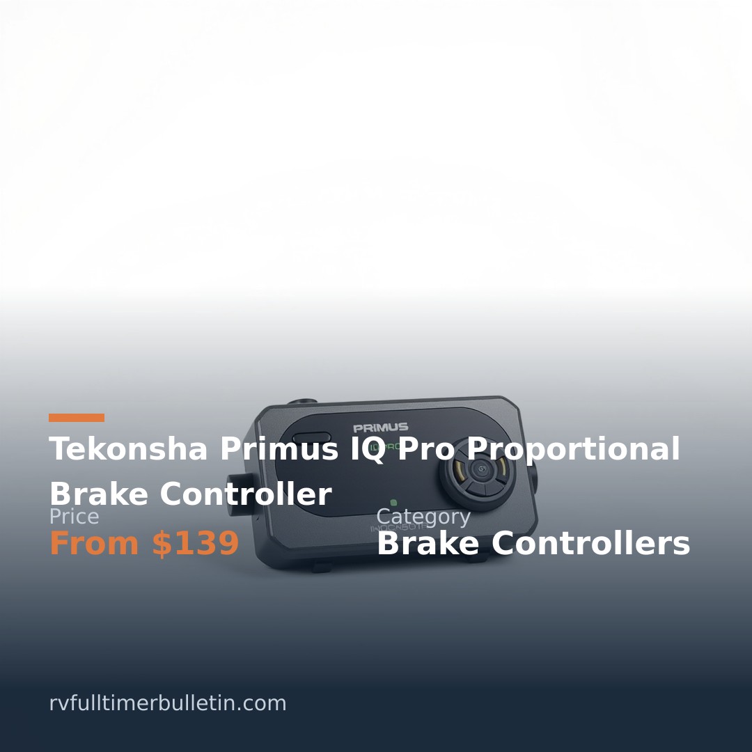 Tekonsha Primus IQ Pro Proportional Brake Controller