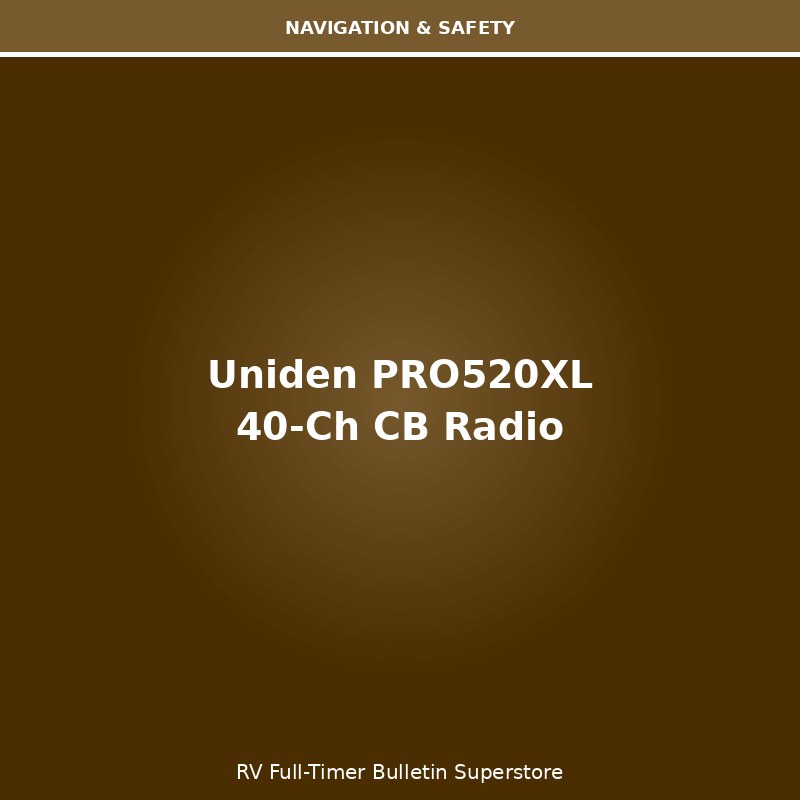 Uniden PRO520XL 40-Channel CB Radio