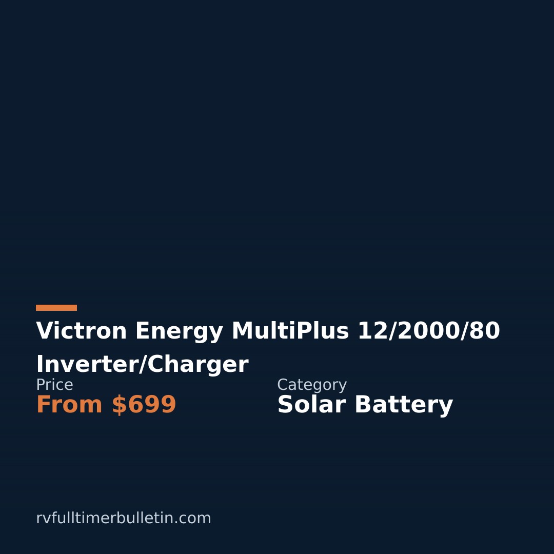 Victron Energy MultiPlus 12/2000/80 Inverter/Charger