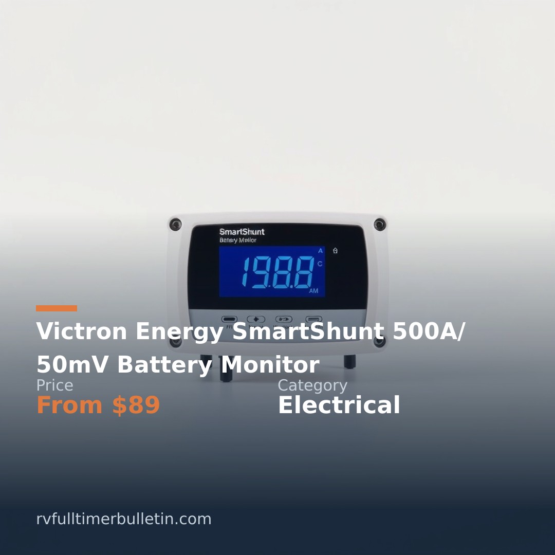 Victron Energy SmartShunt 500A/50mV Battery Monitor