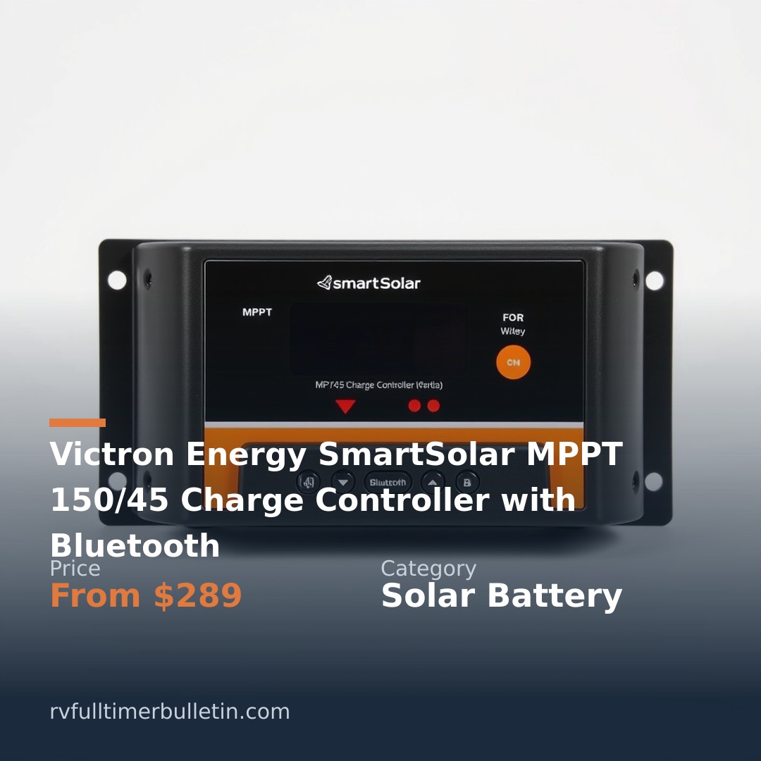 Victron Energy SmartSolar MPPT 150/45 Charge Controller with Bluetooth