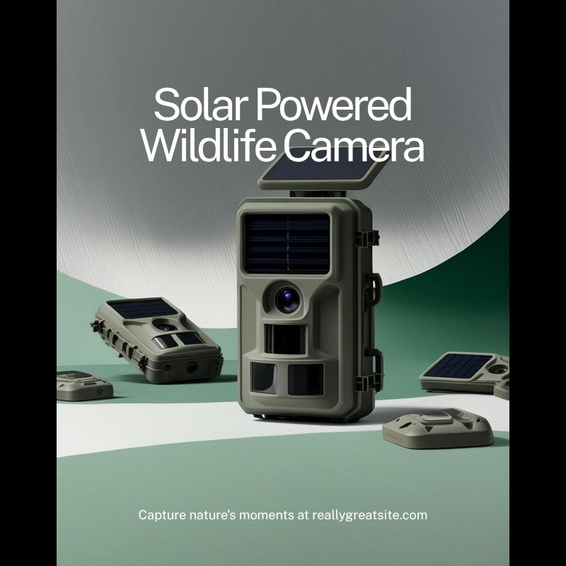 VOOPEAK 4K 85MP Solar-Powered Trail Camera