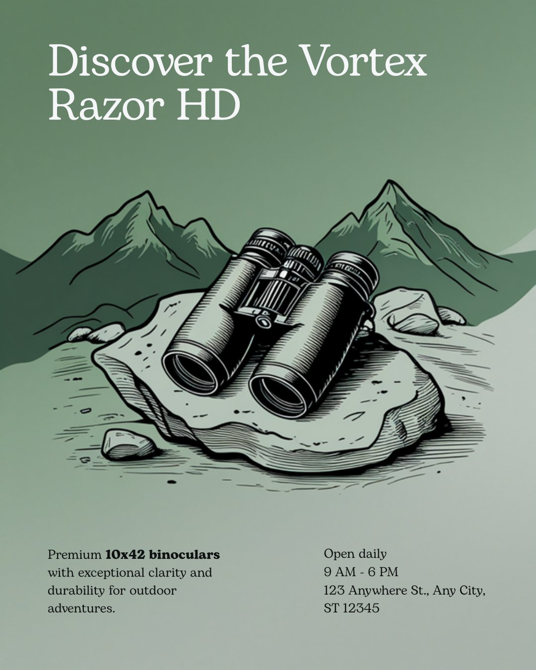 Vortex Optics Razor HD 10x42 Binoculars