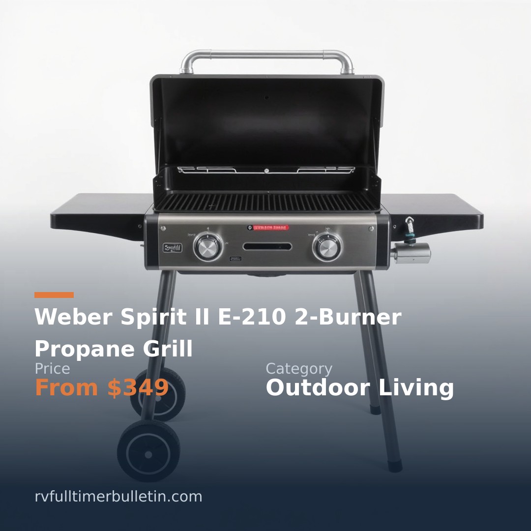Weber Spirit II E-210 2-Burner Propane Grill