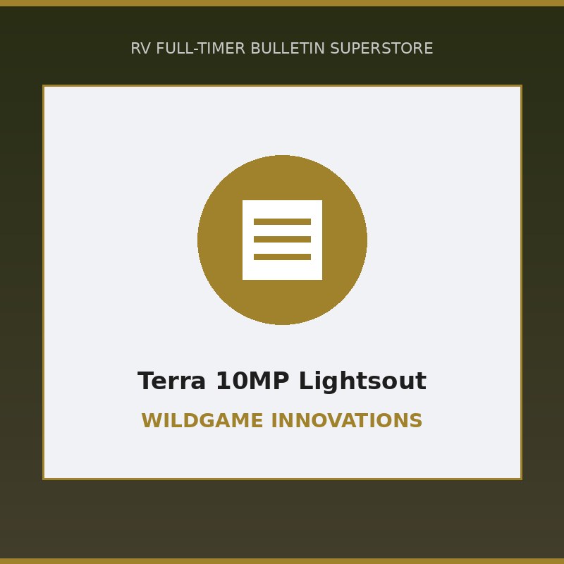 Wildgame Innovations Terra 10MP Lightsout Trail Camera
