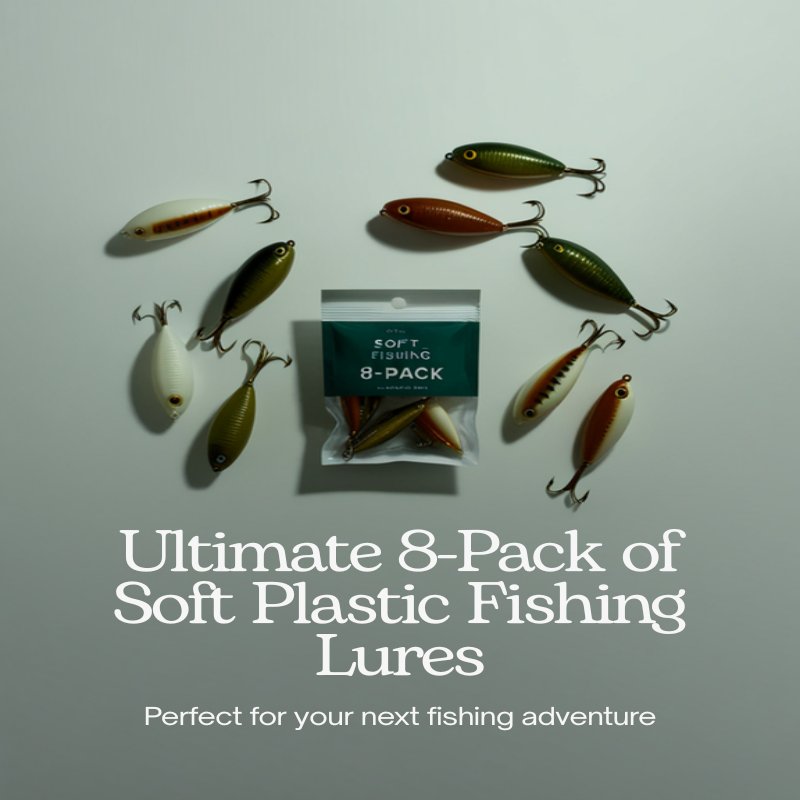 Z-Man Finesse TRD 8-Pack Soft Plastic